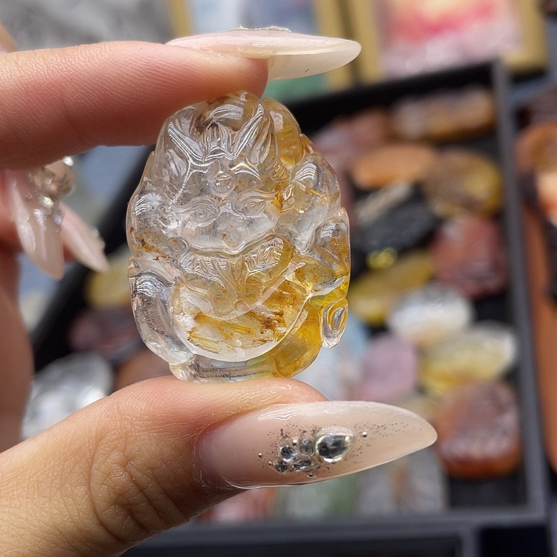 颈饰未镶嵌水晶天然