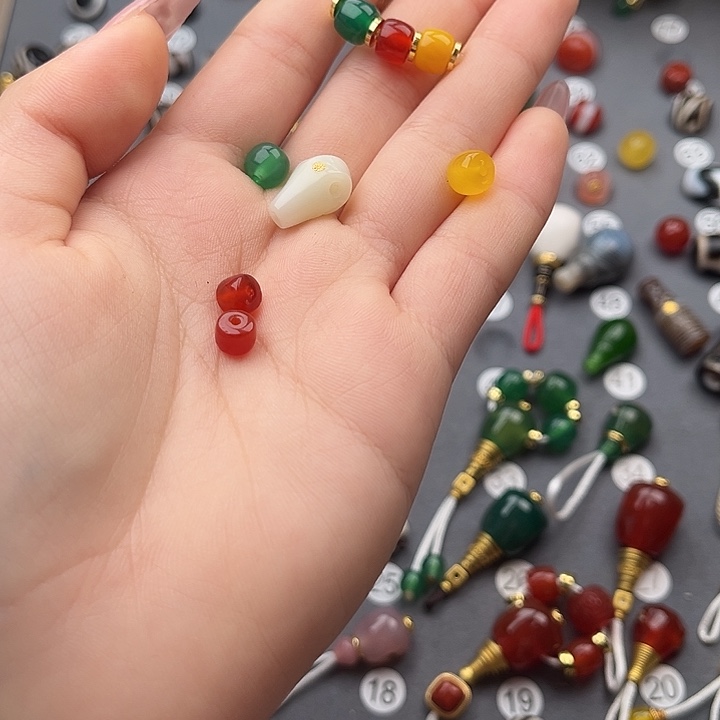 金***堂玛瑙/玉髓未镶嵌饰品