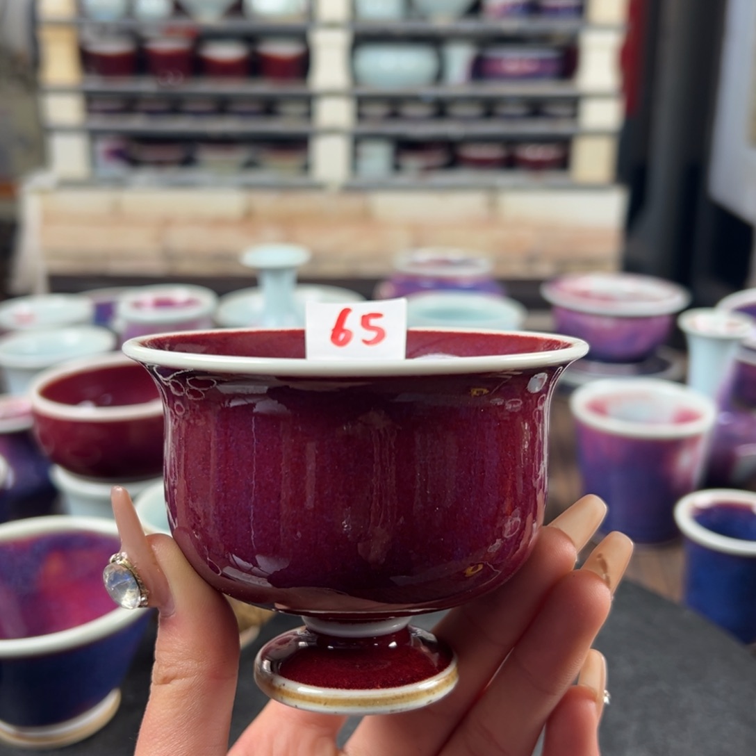 瓷片全品完成主人杯纯手工