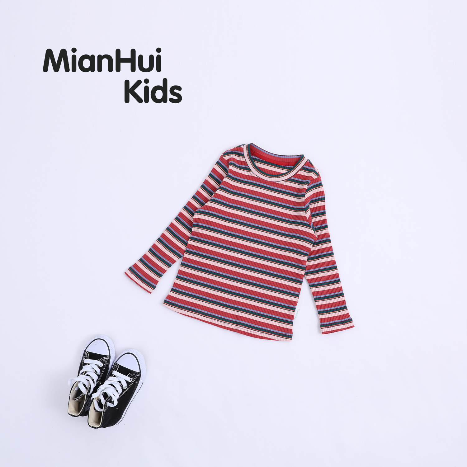 【春秋上新】童装春秋款针织长袖T恤3132104