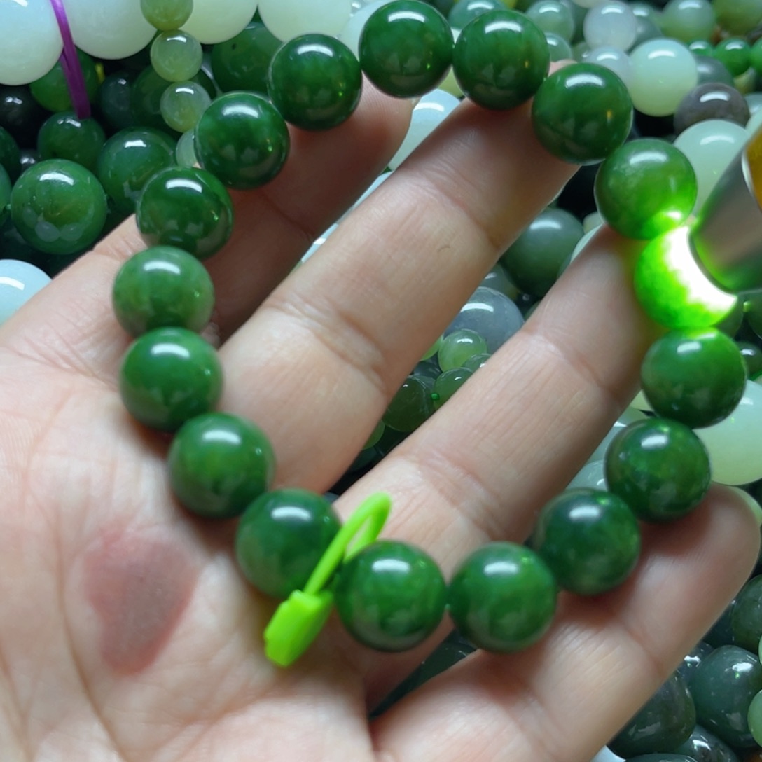 和田玉手链未镶嵌