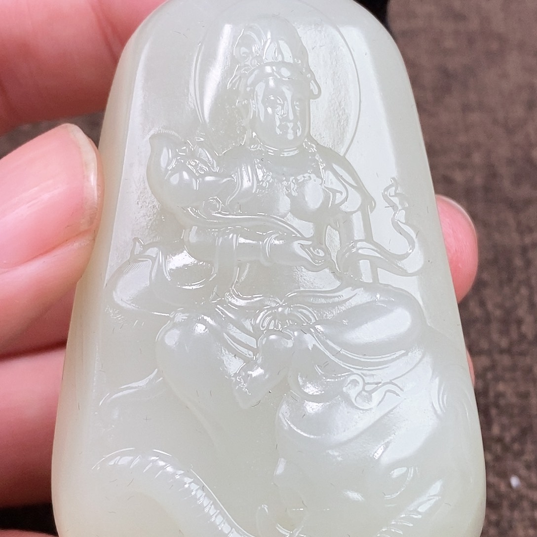 和田玉挂件未镶嵌