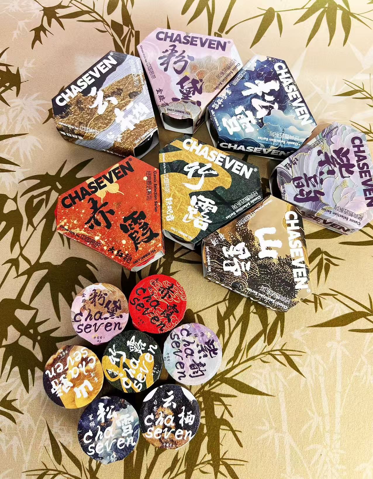 【富婆团】熹熹 ③拍1拆30 chaseven咖啡原叶茶便携包装