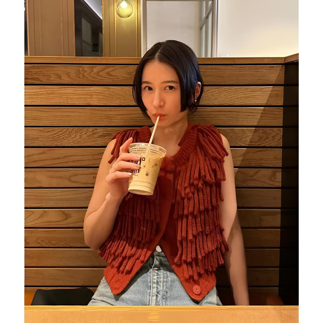 【DD外贸】  秋季新款 松本 自留款流苏设计百搭针织背心