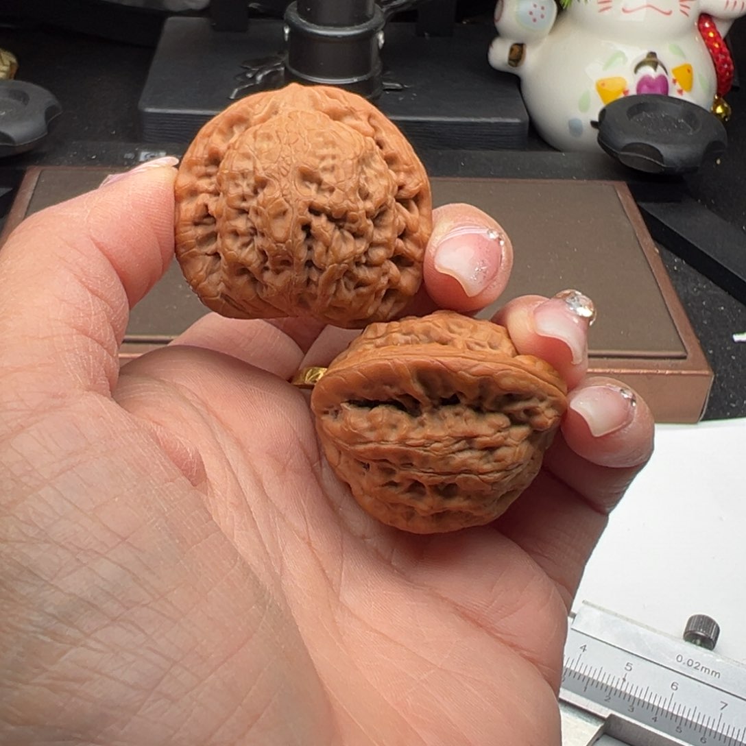 文玩核桃把件金公子38