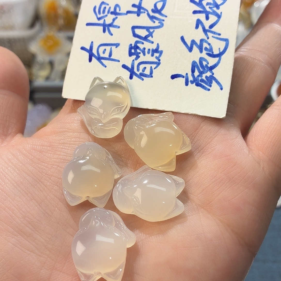 玛瑙/玉髓未镶嵌颈饰