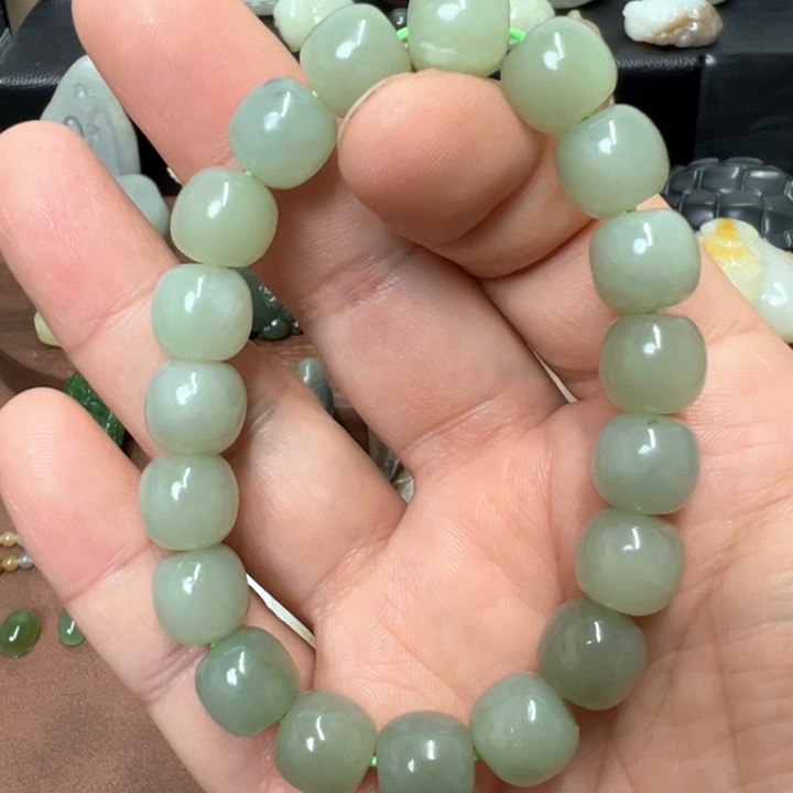 未镶嵌手串和田玉