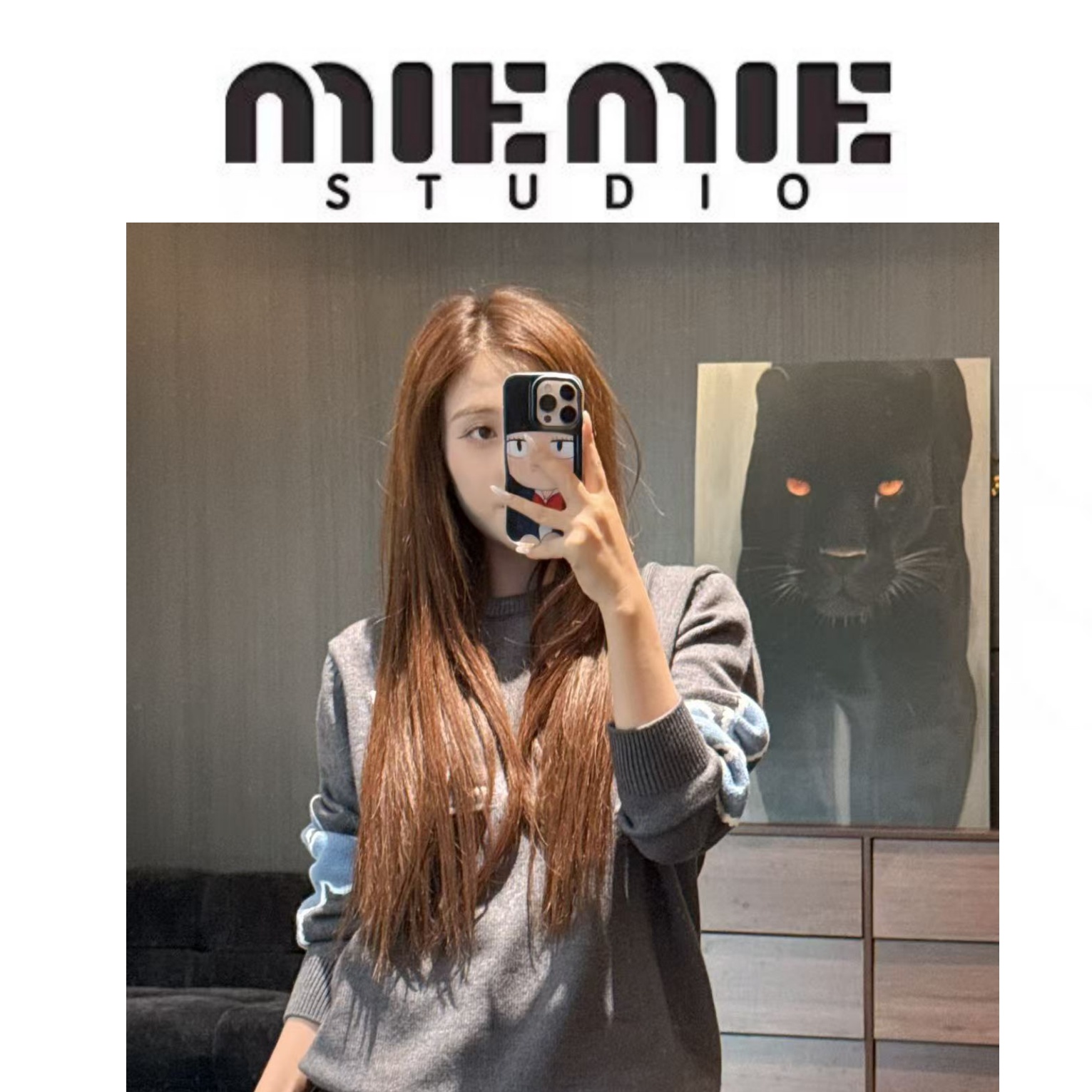 【小花臂】袖子上真的有花的毛衣