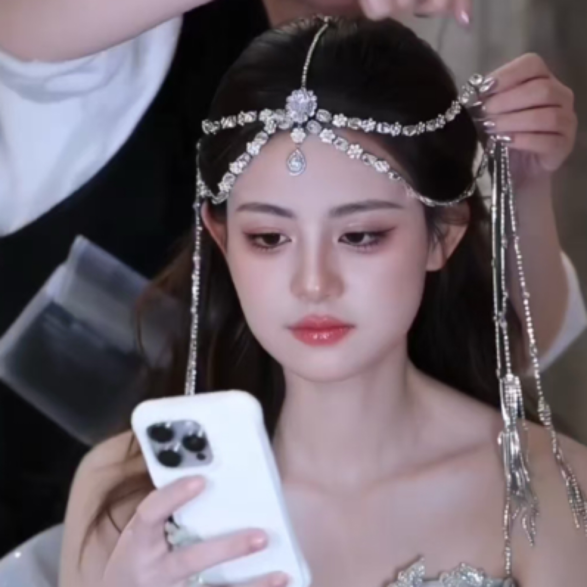 时尚合金精致发帘新娘跟妆礼服影楼造型旅拍皇冠头饰品