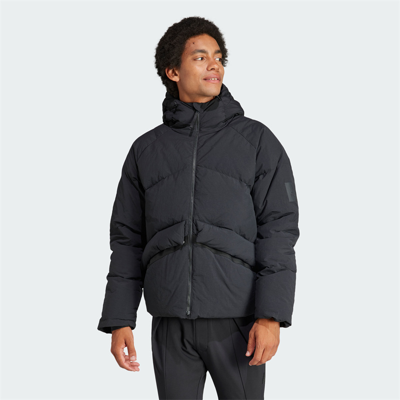 Adidas/阿迪达斯正品冬季新款男子时尚保暖运动羽绒服IK3156