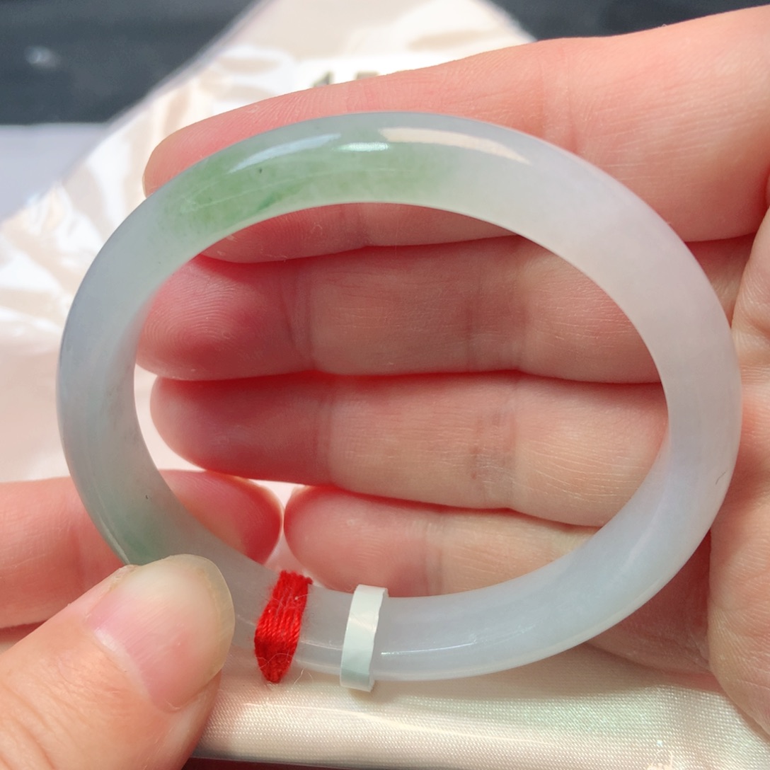 未镶嵌手镯（贵妃镯）翡翠1596号