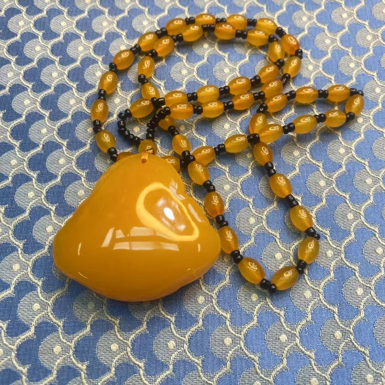 黄 ml f 项链 瑶轩堂精选高端