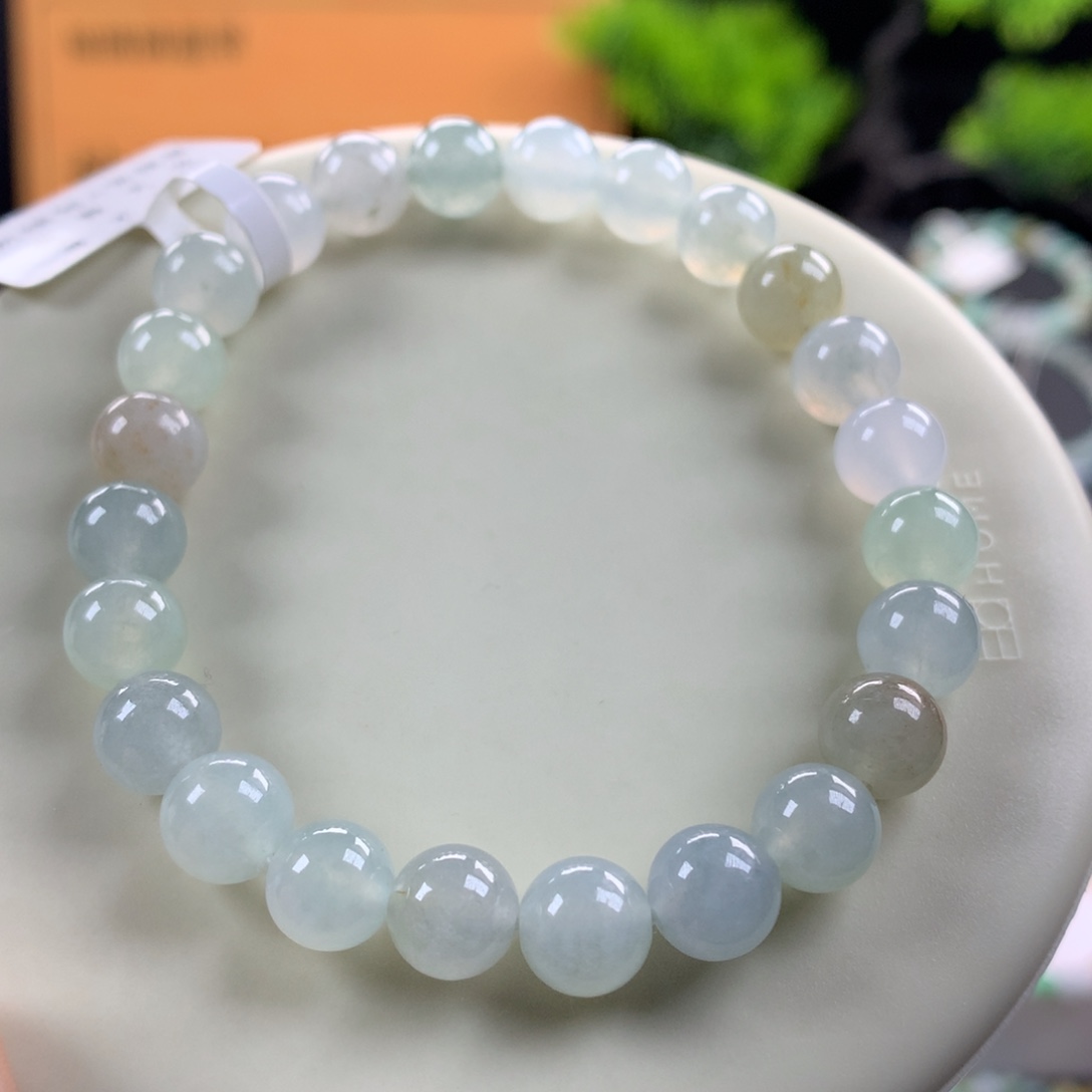 翡翠未镶嵌手链卡8