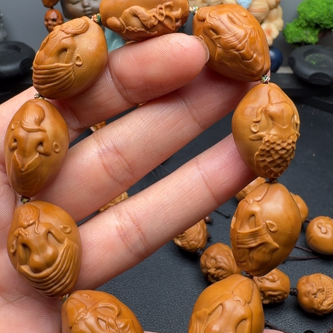 橄榄核手串/手链橄榄核雕