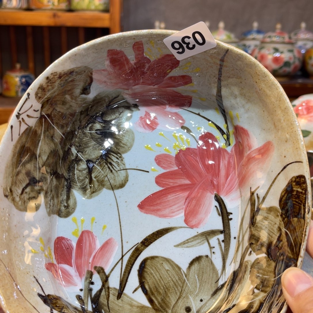 大***头瓷片景德镇手工制作