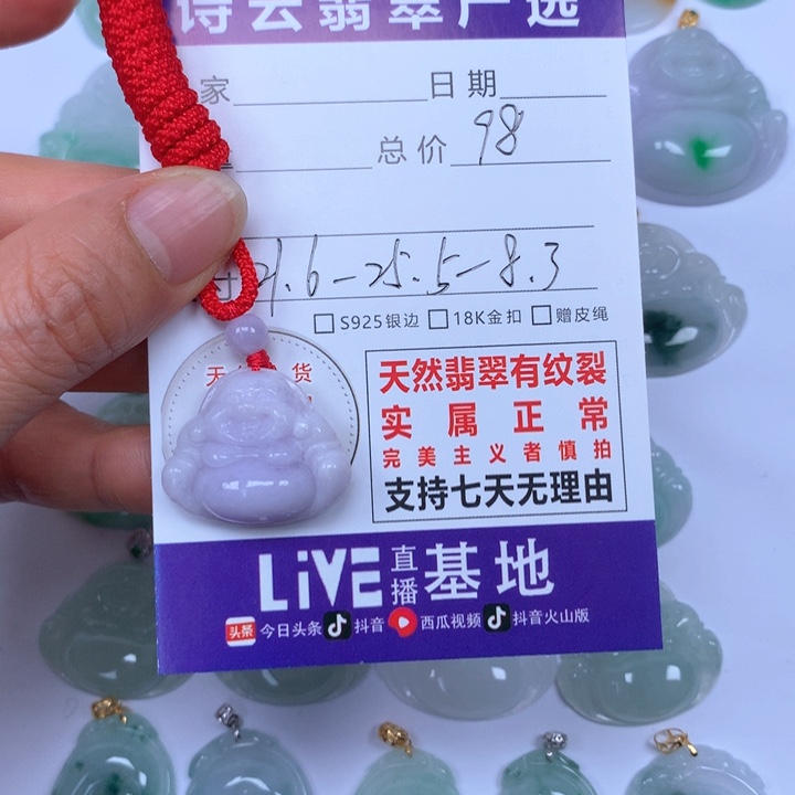 翡翠颈饰未镶嵌天