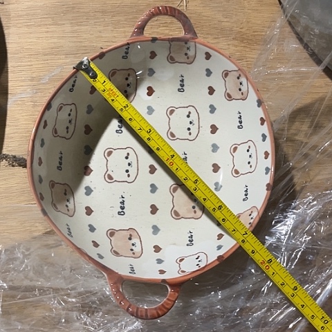 微瑕，不能明火，口径18，高5一个