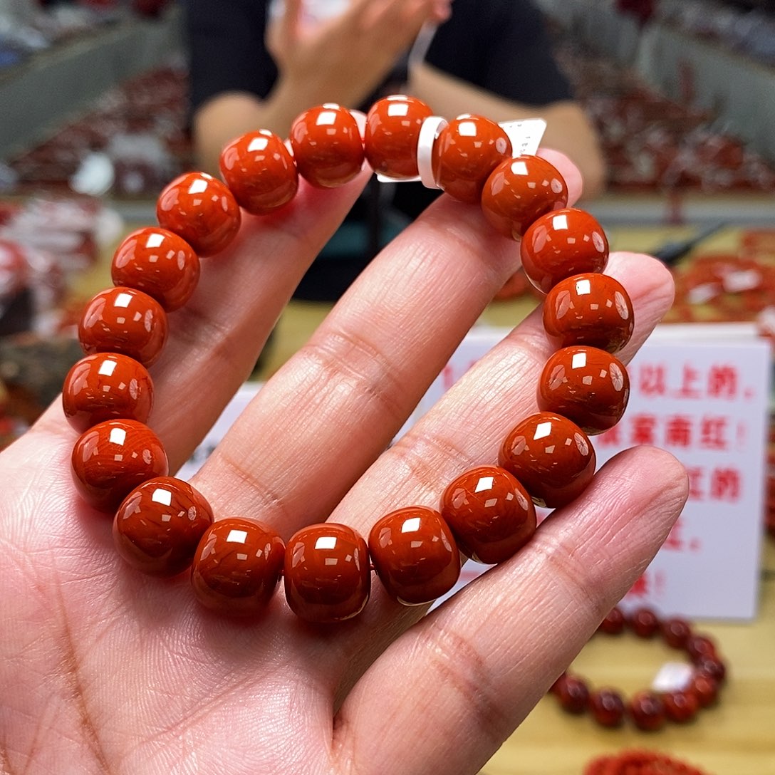 南红玛瑙12mm（多样性发一）未镶嵌