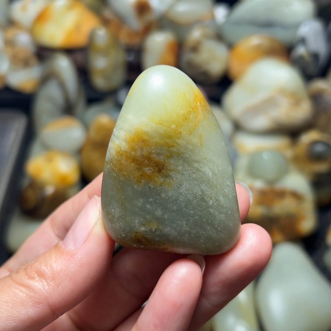 和田玉（青玉）B56未镶嵌