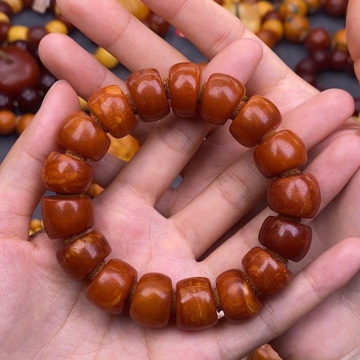 琥珀未镶嵌裸石蜜蜡M