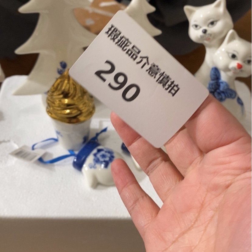 【闪购商品】摆件空*瞳陶瓷摆件瑕疵特码