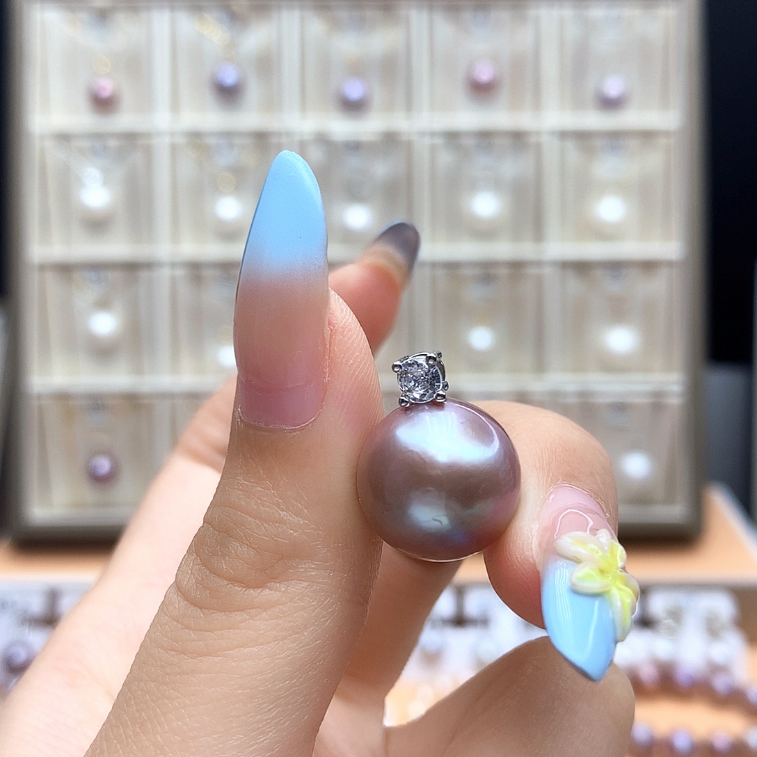 淡水珍珠合金颈饰