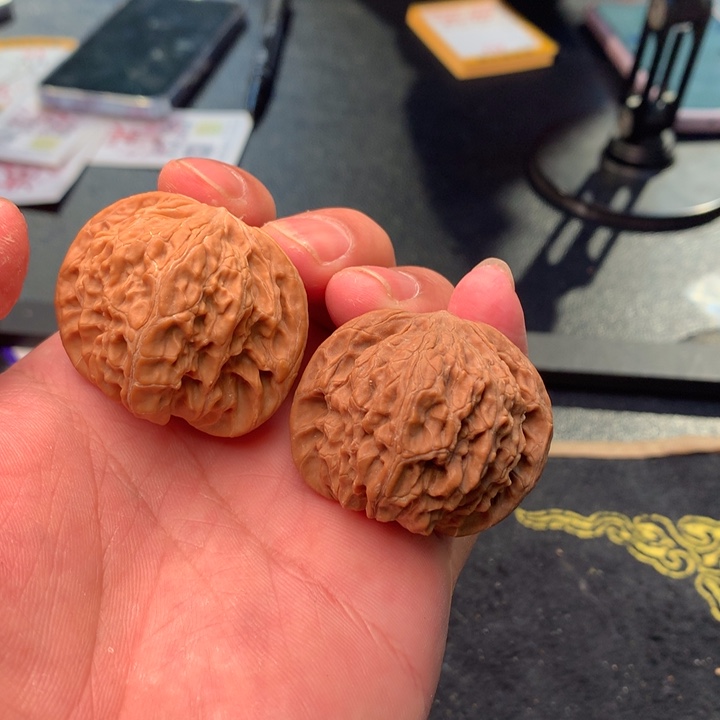 文玩核桃把件161号42全品正磨