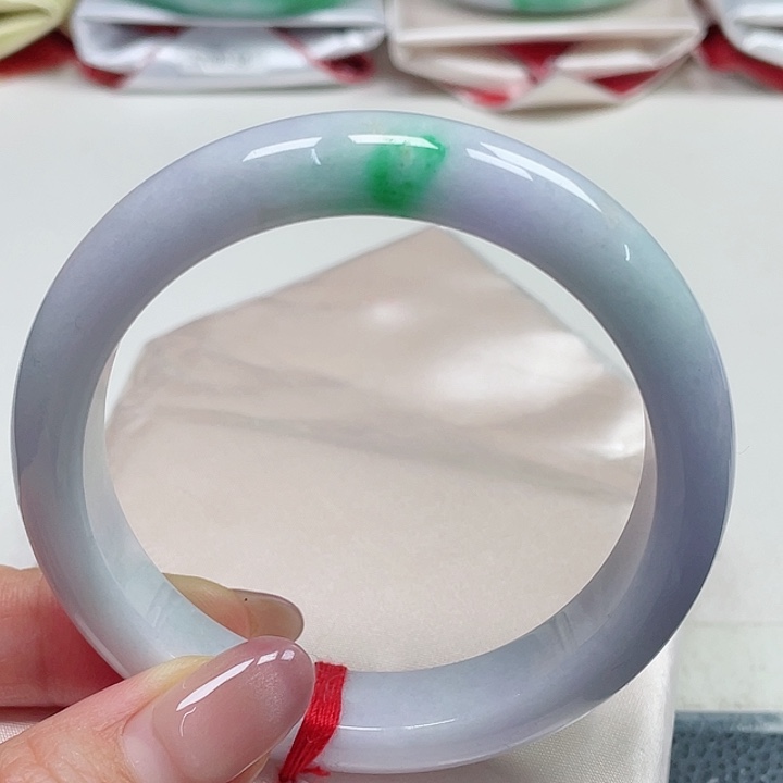 翡翠手镯未镶嵌缅甸翡翠60-61