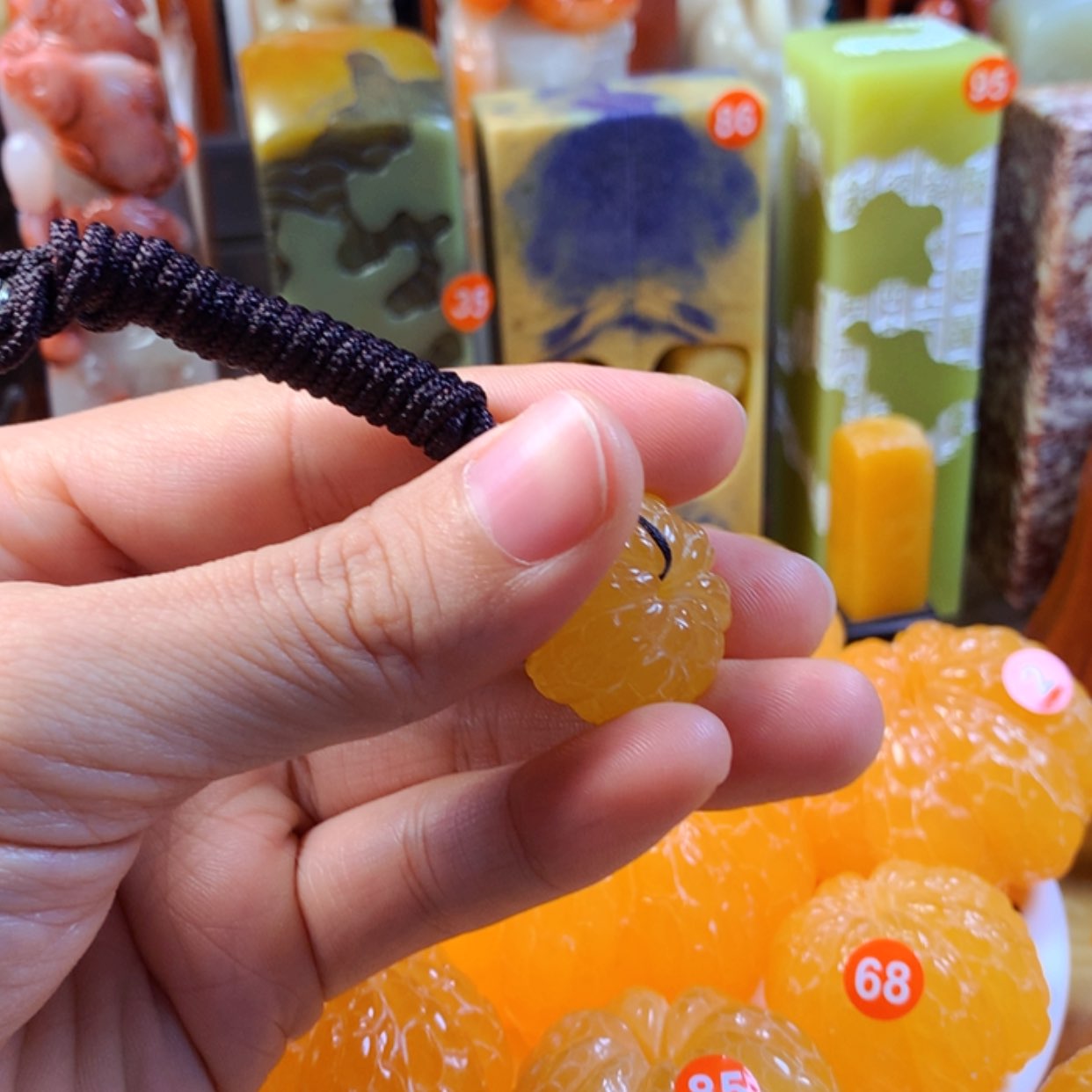 【闪购商品】寿山石辉*娘寿山石纯手工雕刻
