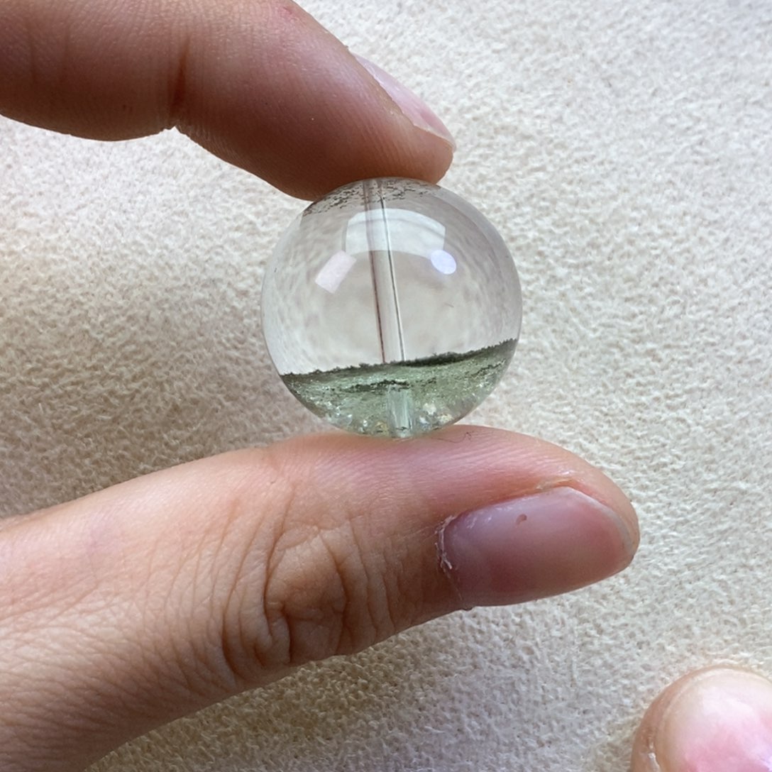 未镶嵌手串水晶绿幽灵