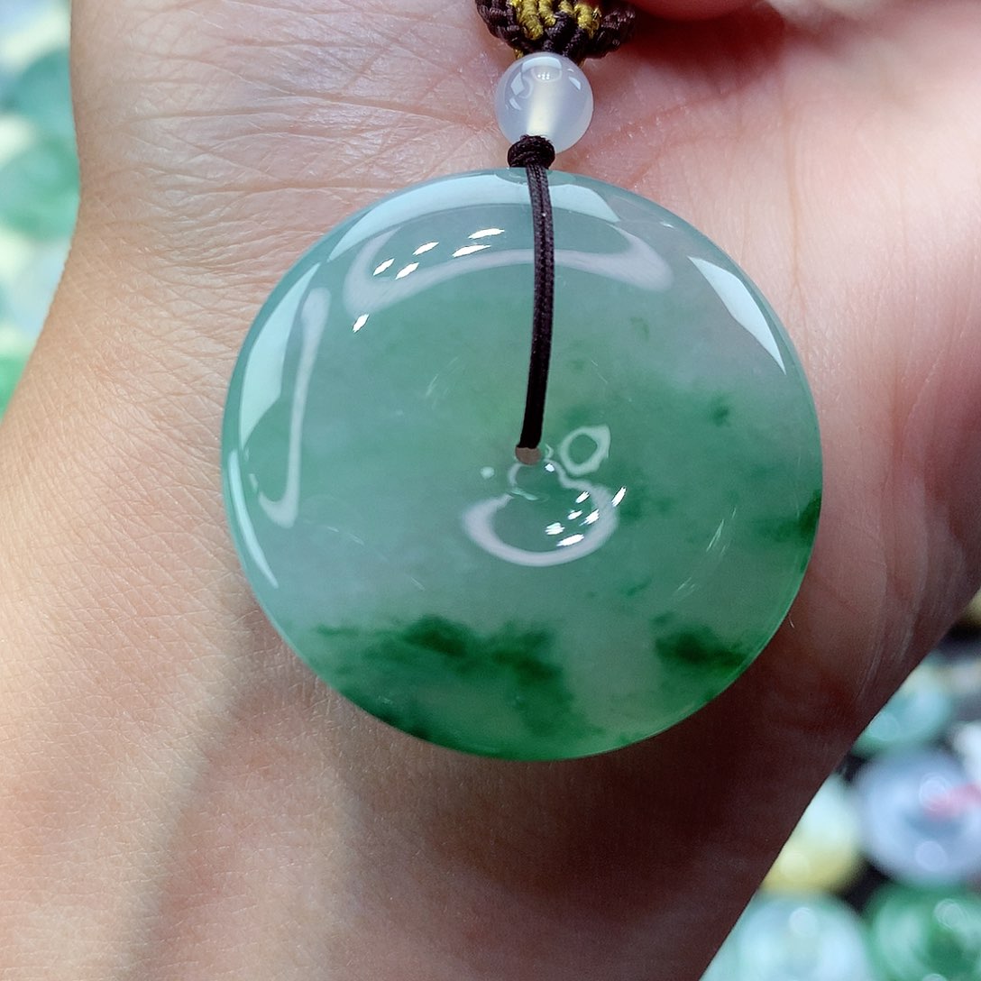 翡翠颈饰未镶嵌24尺寸30.9-6.0