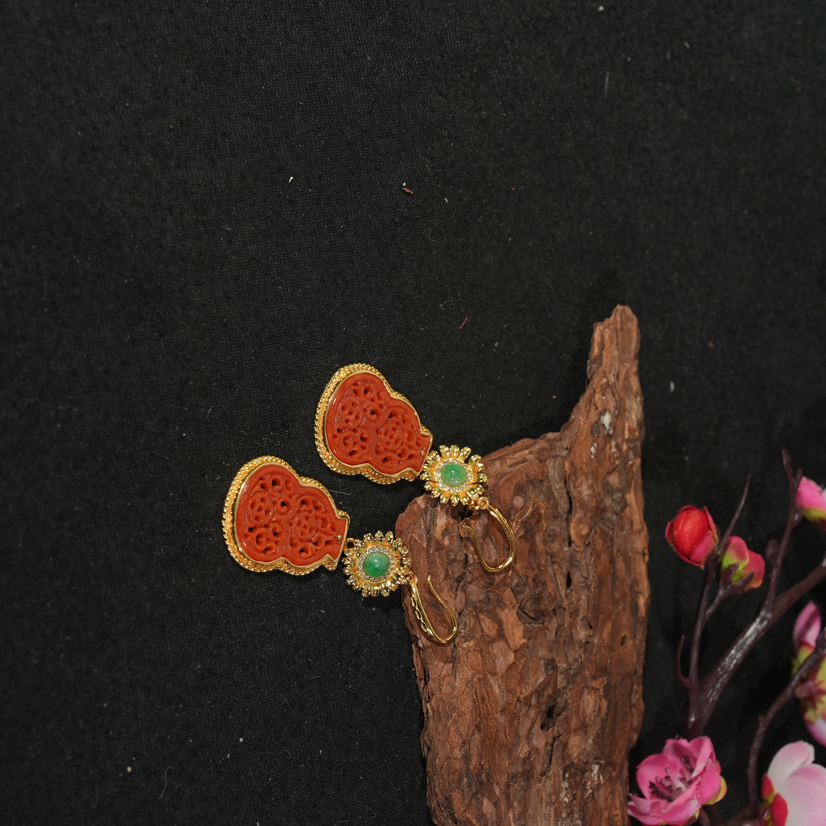 非金属锦纶耳饰 香港王老板-饰品耳饰5e453