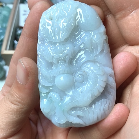 翡翠未镶嵌颈饰天然缅甸翡翠a货