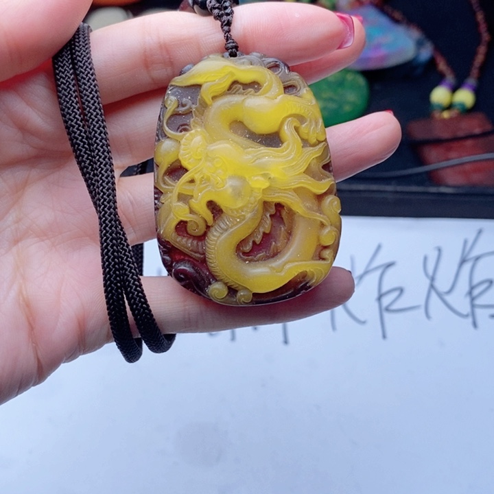 蜜蜡颈饰未镶嵌79套装