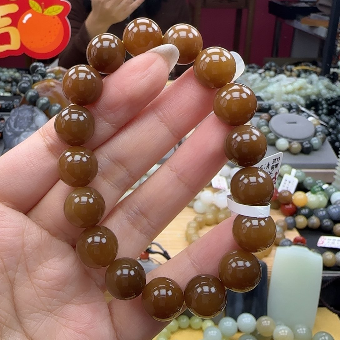 和田玉手链未镶嵌