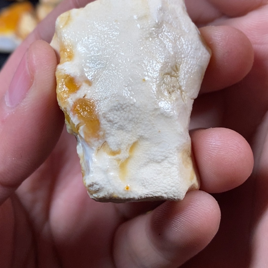 定制琥珀未镶嵌小***全