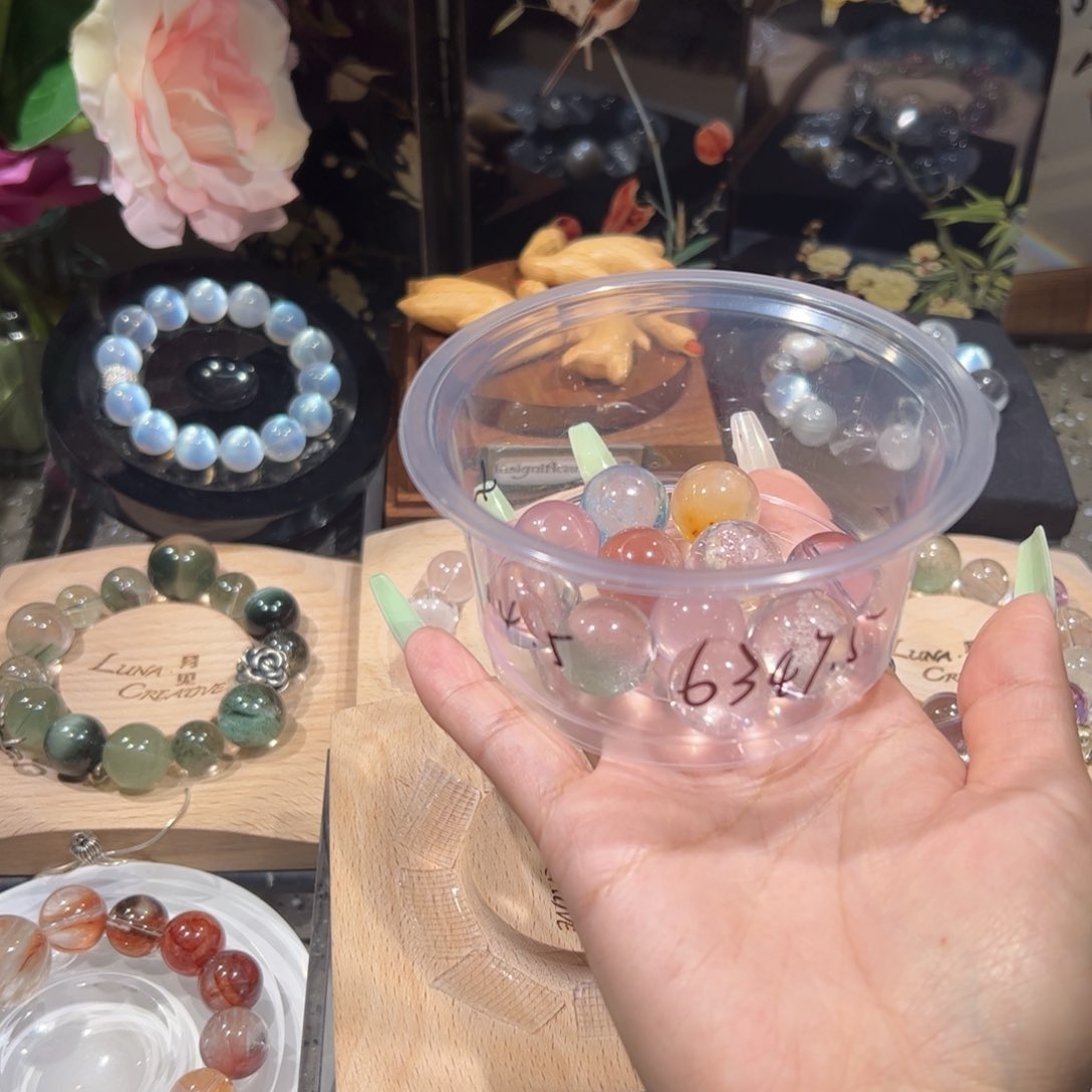 烟晶手链银S925镶嵌?***莎