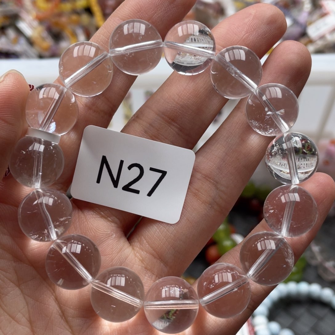 未镶嵌手链水晶多样性