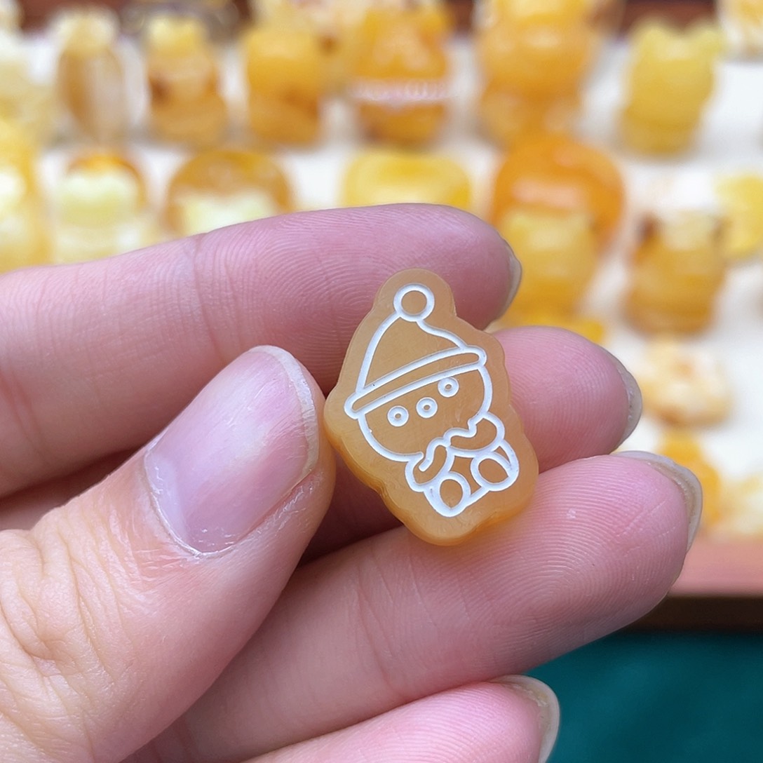 未镶嵌琥珀裸石蜜蜡