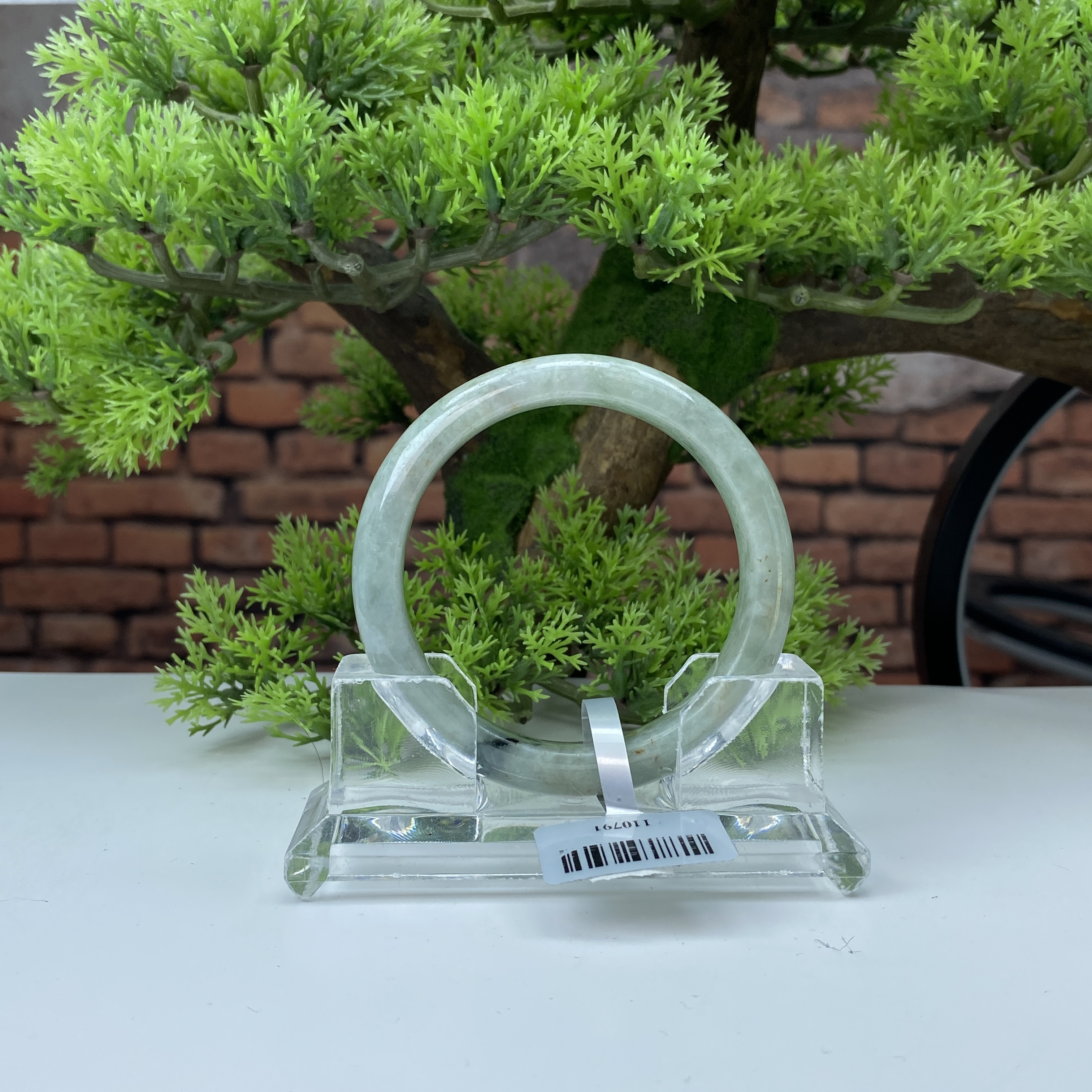 59【刀客砍价王】帅豪-天然缅甸A货翡翠手镯 (微瑕)  B7
