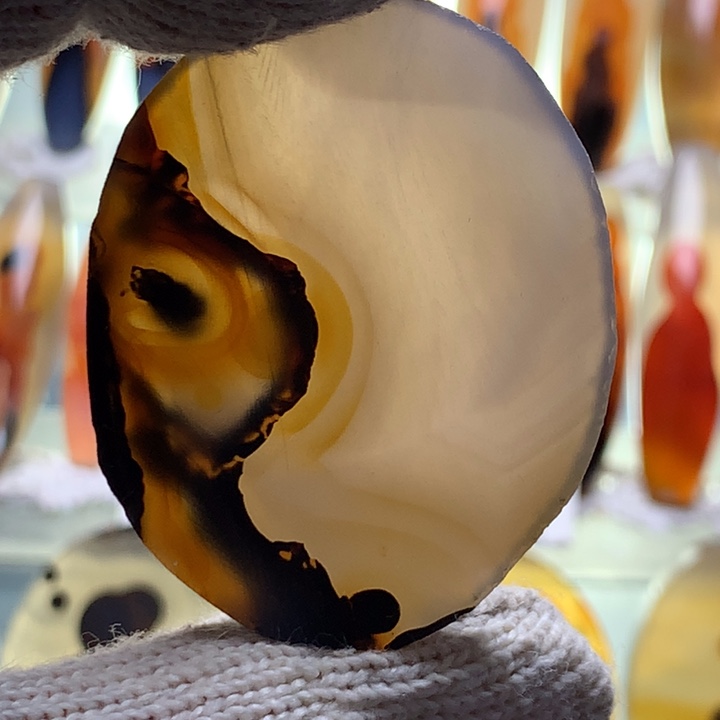 未镶嵌玛瑙/玉髓珠宝半成品170