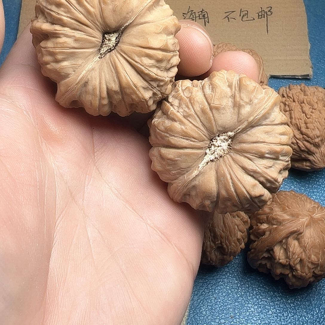 文玩核桃把件45.5南瓜墩