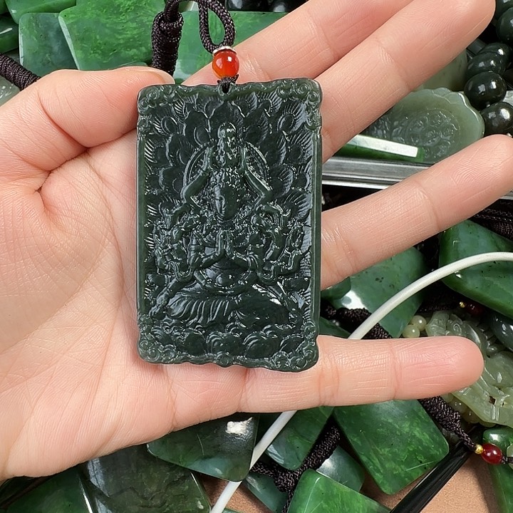 和田玉未镶嵌颈饰用****8