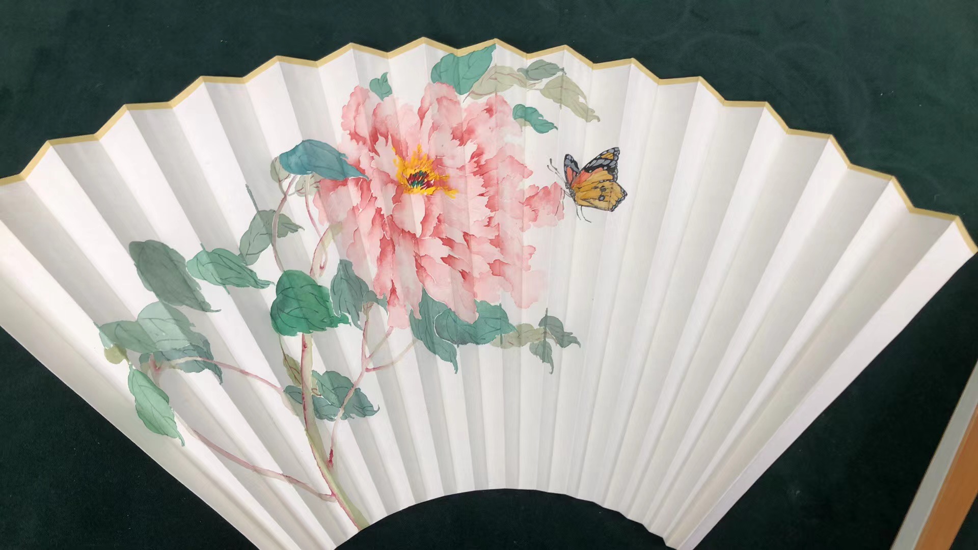 手绘手写古风折扇