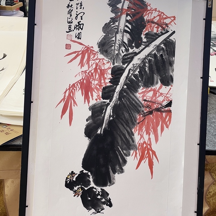 国画张圣敏先生纯手绘作品