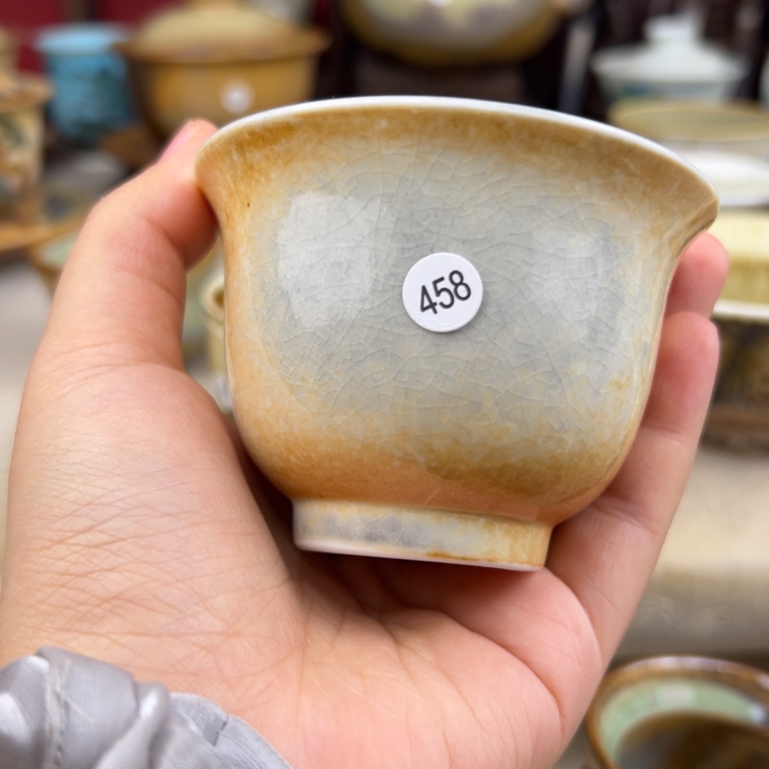 校***溶杯纯手工柴烧主人杯