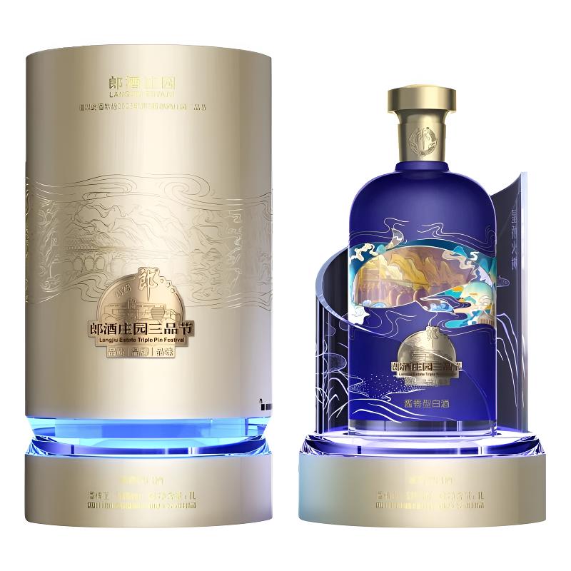 郎酒郎酒庄园三品节夜（昼） 酱香型白酒53度1000ml