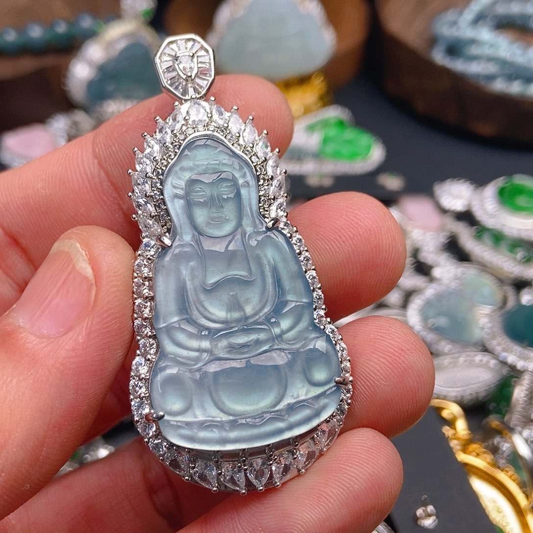 翡翠吊坠(不含链)未镶嵌539吊坠