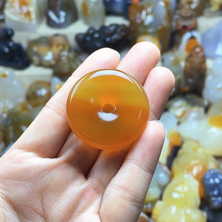 玛瑙/玉髓未镶嵌饰品