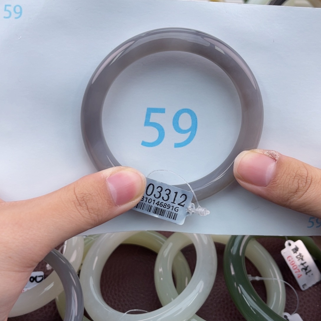 和田玉手镯未镶嵌X*Y